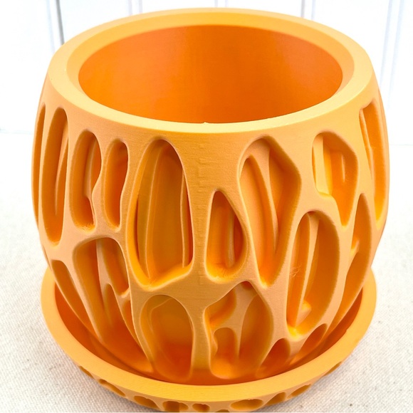 Indoor Flower Pot, The Slime Planter Pot, Houseplants, Ecofriendly - Picture 3 of 9